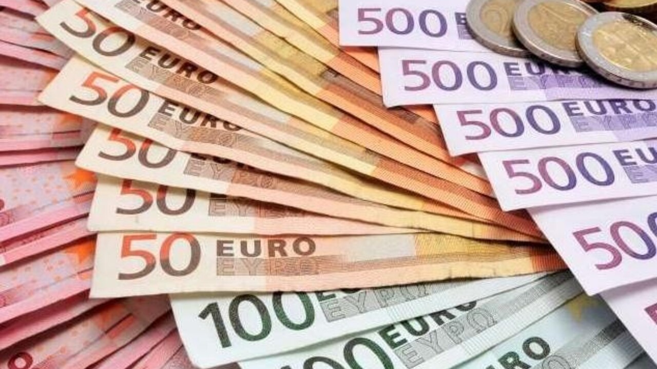 Peniaze euro bankovky eurobankovky eurá (TA3)